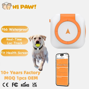 IPx6 Waterdichte Slimme Huisdier Gezondheidszorg Apparaten 4G Netwerk Anti-Verloren <span class=keywords><strong>GPS</strong></span> Tracker Halsband Slimme Activiteit Tracker voor Hond Kat - Product Image 1