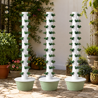 Système de culture hydroponique en tour à 13 étages pour l'intérieur, irrigation automatique pour la culture de la laitue, des épinards et des herbes aromatiques à la maison dans le jardin