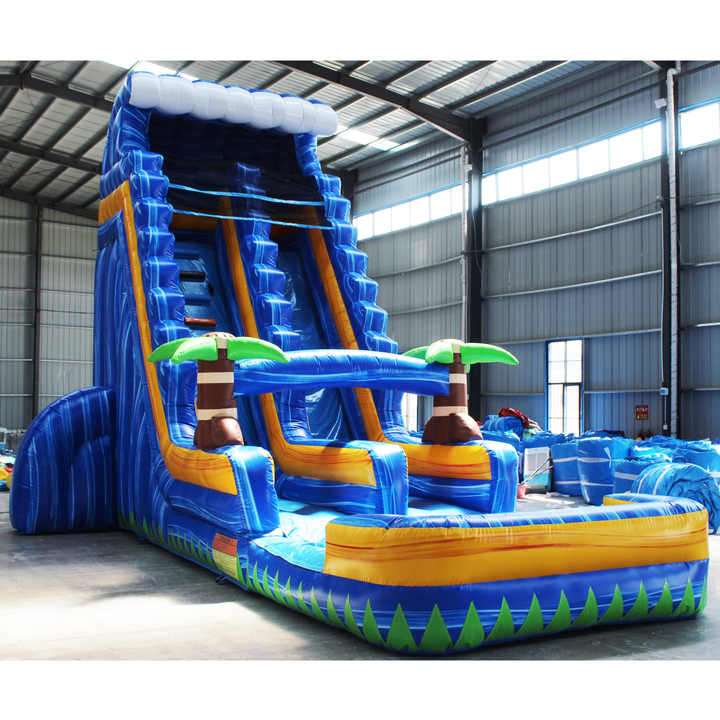 Wholesale Price Inflatable Slides - Funworld Double Waterslide