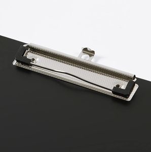 Clipboard nẹp đen với clip thấp A4 Kích thước thư vẽ Bảng treo thư mục nhựa thư mục y tá văn phòng sinh viên - Product Image 6