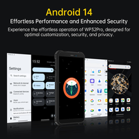 Teléfono Resistente WP32 Pro de 6 Pulgadas, 6GB+256GB, 20MP, 6300mAh, Doble SIM, Versión Global, 5G LTE, Android 14, Resistente al Agua IP68