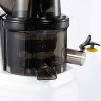 Multifunctionele slowjuicer met grote invoeropening, automatische sapresten-scheiding, koudpers-sapcentrifuge
