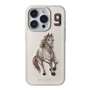 Ударопрочный чехол для телефона с вышивкой в виде лошади для iPhone 15 14 Pro Max Защита объектива и анти-отпечатков пальцев Чехлы для мобильных телефонов - Product Image 6