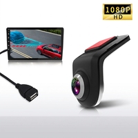 Caméra de tableau de bord USB FHD 1080P, caméra cachée grand angle, caméra de tableau de bord ADAS, caméra de tableau de bord USB, boîte noire de voiture, DVR de voiture