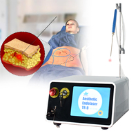 Haute qualité Triangel Diode Laser liposuccion peau serrant la lipolyse faciale 1470nm 980nm Endolaser Lift Machine