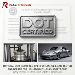 Jantes forgées polies à 5 branches pour Cadillac <span class=keywords><strong>CTS</strong></span> V 19 <span class=keywords><strong>20</strong></span> pouces 6061 T6 usinées CNC 5 axes face usinée DOT PCD ET personnalisé - Product Image 6