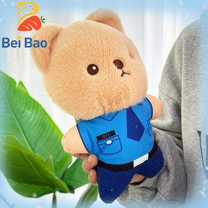 ตุ๊กตาหมีเท็ดดี้ขนาดเล็กคุณภาพสูง พร้อมเสื้อผ้า ของเล่นตุ๊กตาสัตว์น่ารัก ของขวัญสำหรับเด็ก เนื้อผ้านุ่ม - Product Image 4