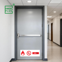 Dispositif de sortie anti-panique sans clé Doorplus, matériel en acier inoxydable 304, barre de poussée robuste, serrure pour porte coupe-feu, norme ANSI Grade 3