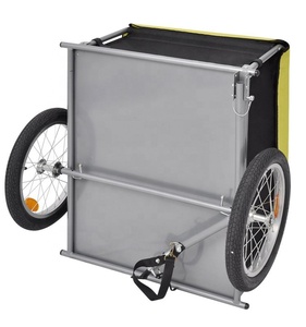 Populaire multi-usages facile Installation en plein air voyage <span class=keywords><strong>chien</strong></span> vélo remorque grande taille <span class=keywords><strong>Cargo</strong></span> remorque <span class=keywords><strong>pour</strong></span> vélo avec couvercle étanche - Product Image 5