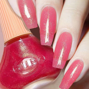 Esmalte de Uñas a Base de Aceite, 45 Colores, Efecto Láser, Cruelty Free, Secado al Aire, Esmalte de Uñas Profesional con Brillo, Esmalte de Uñas con Purpurina - Product Image 1