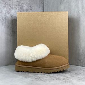 Botas de Invierno Uggs Originales, Modernas, Unisex, Hechas a Medida, con Aislamiento Térmico, Parte Superior de Lana y Algodón, Entresuela de Felpa, Altura hasta el Tobillo - Product Image 4