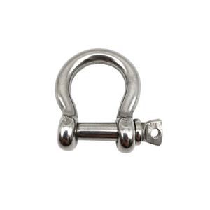 8 mét thép không gỉ 304 chuỗi kết nối Bow còng <span class=keywords><strong>d</strong></span>ưới với vít cổ áo <span class=keywords><strong>Pin</strong></span> - Product Image 1