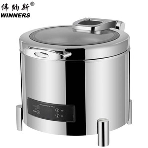 Calentador de sopa eléctrico de acero inoxidable WINNERS, <span class=keywords><strong>estación</strong></span> de Buffet, hervidor de sopa, contenedor de sopa aislado para <span class=keywords><strong>restaurante</strong></span> de Hotel - Product Image 1