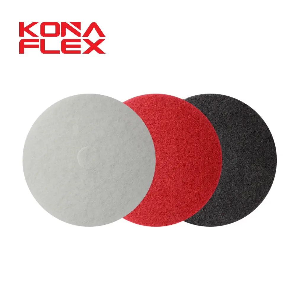 konaflex 14"-20" non woven floor sanding scouring pads for waxing/cleaning/polishing