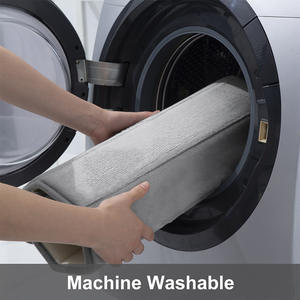 (Chakme) Alfombra de área suave Servicio de logotipo Baño Ducha Antideslizante Base de PVC Baño de espuma viscoelástica Mate - Product Image 3