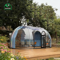 Son bébé étanche hôtel complexe glamping Pc tente à bulles Transparent bulle fête géodésique verre dôme maison
