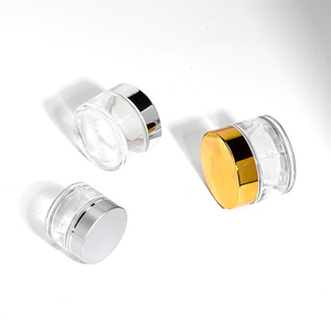 Frascos de Vidrio Negro de Alta Calidad de 3ml, 5ml y 9ml, Redondos, a Prueba de Niños, Transparentes, para Crema Cosmética para Ojos - Product Image 5