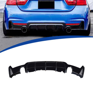 ลิ้นกันชนหลัง BMW สีดำเงา คาร์บอนไฟเบอร์ สำหรับรถยนต์ซีรีย์ 4 F32 รุ่น MP ปี 2013-2019 - Product Image 1