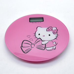 Balance personnelle 26x26cm avec écran LCD, verre trempé, impression sérigraphique personnalisable, prise en charge OEM ODM, précision 0,1g - Product Image 3