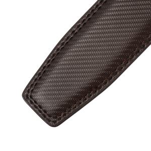 Sangle en <span class=keywords><strong>cuir</strong></span> véritable personnalisée pour homme de <span class=keywords><strong>30</strong></span>, 32, 35 <span class=keywords><strong>mm</strong></span>, estampée, pour <span class=keywords><strong>ceinture</strong></span> automatique à cliquet - Product Image 5