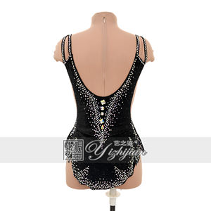 YIZHIJIAN Vente chaude <span class=keywords><strong>Justaucorps</strong></span> de <span class=keywords><strong>gymnastique</strong></span> <span class=keywords><strong>rythmique</strong></span> de haute qualité et tendance Jolies jupes - Product Image 4