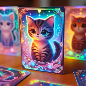 Tarjetas coleccionables personalizadas Paquetes de refuerzo de diseño gratuito Tarjetas coleccionables Lámina de arcoíris holográfica Juegos de cartas Pokemoned