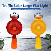 Barre lumineuse d'avertissement solaire LED en plastique de haute qualité, ambre rouge, protection IP66 pour la sécurité des grues à tour, des avions et des zones de construction
