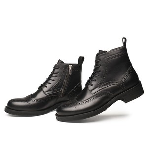 Zapatos de Oficina para Hombre de Alta Calidad, Talla Grande, con Cordones, Ligeros, Antideslizantes, Transpirables, de Cuero Genuino, para Negocios, Bodas, Otoño - Product Image 4