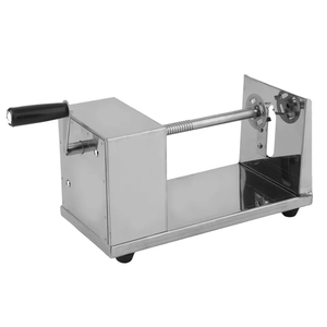 Macchina per Patate <span class=keywords><strong>Tornado</strong></span> JG-10 in Acciaio Inox, Taglierina per Patate a Torre - Product Image 3