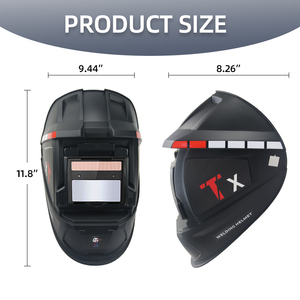Casco de Soldadura con Oscurecimiento Automático Solar, Gorra de Soldador para Máquina de Soldar y Herramienta de Corte por Plasma, Protector Facial - Product Image 3