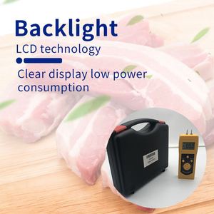 Máy Phân Tích Độ Ẩm Thịt Cầm Tay DM300R 0-85%, Máy Đo Độ Ẩm Thịt, Máy Đo Độ Ẩm Thịt 10 -85% Độ Chính Xác Cao - Product Image 5