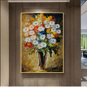 <span class=keywords><strong>Cuadros</strong></span> de Arte de Pared con Pinturas Famosas de Flores y Plantas, Lienzos para Decoración del Hogar, <span class=keywords><strong>Cuadros</strong></span> para Decoración de Sala de Estar con Flores - Product Image 4