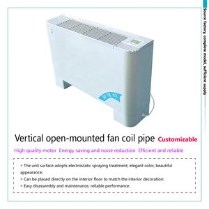 เครื่องทำความเย็นแบบตั้งพื้น Energy Star 9000BTU ดีไซน์บางเฉียบ ประหยัดพื้นที่สำนักงาน และอุปกรณ์แลกเปลี่ยนความร้อน แบบตั้งพื้นพร้อมพัดลมแบบโชว์ รุ่น C - Product Image 5