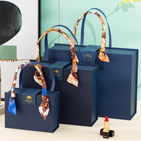 Boîtes d'emballage en carton rigide orange avec aimant pour perruques, cadeaux, livraison, logo personnalisé, boîtes en papier pliables magnétiques de luxe