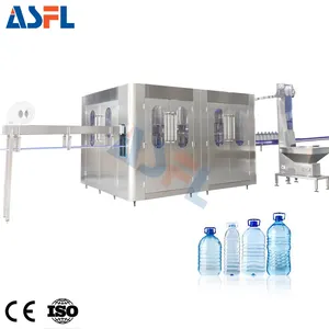 Заводская стоимость полная автоматическая ПЭТ большая бутылка питьевой минеральной воды 3 в 1 разливочная машина
