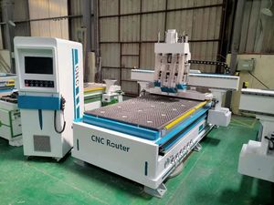 4轴1330 ATC数控雕刻机3D木雕真空工作台Syntec控制系统电机齿轮箱1328 1313 ATC木工机 - Product Image 6