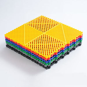 Wear-Resistant PP Polypropylene Car Wash Floor Grate Anti-Slip Industrial Indoor <b>Plastic</b> Mats with Easy Installation - Product Image 3