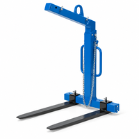 Chariot élévateur manuel autoportant 1T 2T 3T 5T avec fourches réglables pour palettes en acier, idéal pour la construction