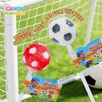 Sucettes en gros en forme de ballon de football, bonbons durs sur le thème du sport, saveurs créatives de fruits pour tir au but, cadeau pour enfants, HALAL en vrac