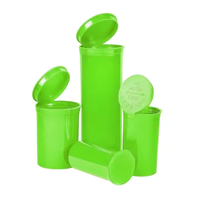 Botol plastik wadah kemasan, plastik CR 5DR 6DR 13DR 19DR 30DR Pop Top Pill Vials anti bau