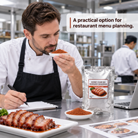 Assaisonnement Composé Halal Certifié au Miel pour Char Siu 50g, Sachet de Sauce Barbecue Prêt à l'emploi, Durée de Conservation 15 Mois, Ratio 1:1