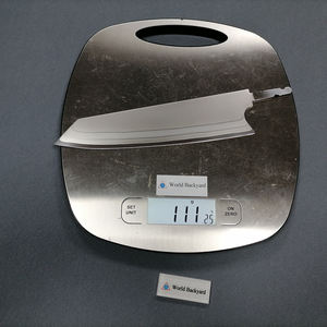 K8r1 8 "किरित्सुके चाकू रिक्त नम स्टील डिय रसोई चाकू प्रतिस्थापन ब्लेड चौड़ा चेहरा तेज टिकाऊ ब्लेड - Product Image 5