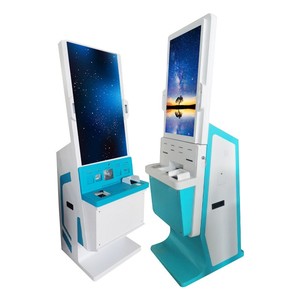 32/43 inch tự phục vụ thiết bị đầu cuối kiosk Chính Phủ & Bệnh viện báo cáo máy in All-in-One SDK chức năng cho các truy vấn máy hội trường - Product Image 3