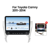 Radio Android con Carplay para Toyota Camry 2011-2014, Unidad Principal Estéreo de 10 Pulgadas, GPS, Navegación, Reproductor Multimedia para Auto