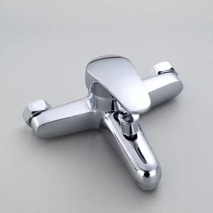 ITALOMIX Ensemble <span class=keywords><strong>de</strong></span> <span class=keywords><strong>douche</strong></span> brossé à bain en alliage <span class=keywords><strong>de</strong></span> zinc mural chaud et froid Kit <span class=keywords><strong>de</strong></span> mélangeur à poignée unique poli avec noyau <span class=keywords><strong>de</strong></span> valve en céramique - Product Image 2