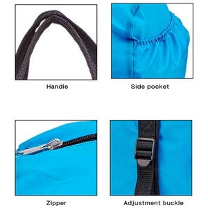 Sac de voyage léger et imperméable en polyester, avec fermeture éclair, pour le sport, la gym, grande capacité, portable, pour chaussures - Product Image 3