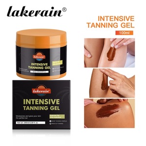 Lakerain <span class=keywords><strong>Gel</strong></span> Bronceador Intensivo, Crema Corporal, Loción Bronceadora, Protector Solar Efectivo, Crema Hidratante que Aprovecha la Luz Solar - Product Image 2