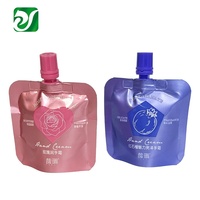 Sachets souples portables de voyage avec bec verseur pour crème pour les mains et cosmétiques, 30ml 50ml, Fabricant de sachets composites personnalisés