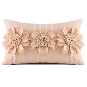 Décoration de mariage de luxe à la main coloré velours tournesol traversin jeter oreiller <span class=keywords><strong>housse</strong></span> de <span class=keywords><strong>coussin</strong></span> - Product Image 5