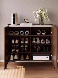 Mobile Laterale Moderno Minimalista in Lastra di Roccia, Credenza da Parete per Sala da Pranzo, Vendita Diretta di Fabbrica, Arredamento per la Casa - Product Image 3